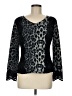 Becca Black Long Sleeve Blouse Size Med - Lg - photo 1