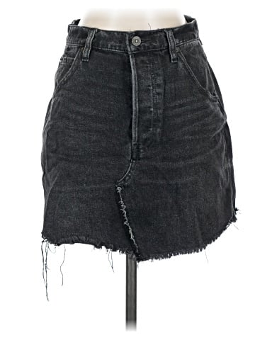 We the Free Denim Skirt (view 1)