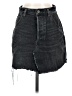 We the Free Black Denim Skirt Size 27 waist - photo 1
