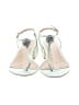 Badgley Mischka Green Sandals Size 9 1/2 - photo 2
