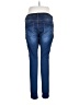 S.O.N.G. Solid Blue Jeans Size Lg Maternity - photo 2