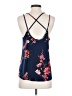Papermoon Blue Sleeveless Blouse Size S - photo 2