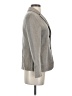 Theory Tweed Gray Wool Blazer Size 2 - photo 4