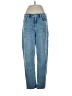 Ann Taylor LOFT Solid Blue Jeans Size 27 waist - photo 1