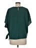 Unbranded 100% Polyester Teal Short Sleeve Blouse Size M - photo 2