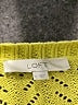 Ann Taylor LOFT 100% Cotton Chevron-herringbone Yellow Pullover Sweater Size M - photo 7