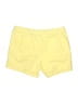 Natural Reflections 100% Cotton Solid Yellow Shorts Size 10 - photo 2