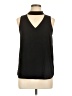 Mine 100% Polyester Black Sleeveless Blouse Size L - photo 1