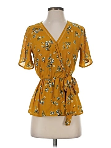 Sienna Short Sleeve Blouse (view 1)