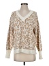 Ann Taylor LOFT Animal Print Tan Pullover Sweater Size S - photo 1