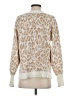 Ann Taylor LOFT Animal Print Tan Pullover Sweater Size S - photo 2