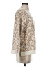 Ann Taylor LOFT Animal Print Tan Pullover Sweater Size S - photo 4