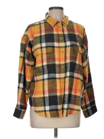 American Eagle Outfitters Long Sleeve Blouse (view 1)