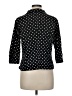 Pendleton Polka Dots Black 3/4 Sleeve Button-Down Shirt Size Med Petite - photo 2