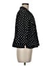 Pendleton Polka Dots Black 3/4 Sleeve Button-Down Shirt Size Med Petite - photo 4