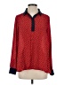 Free People 100% Polyester Polka Dots Red Long Sleeve Blouse Size XS - photo 1