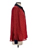 Free People 100% Polyester Polka Dots Red Long Sleeve Blouse Size XS - photo 4