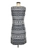 Chetta B Graphic Blue Casual Dress Size 8 - photo 2