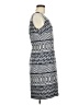 Chetta B Graphic Blue Casual Dress Size 8 - photo 4
