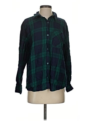 Divided by H&M Long Sleeve Button-Down Shirt (view 1)
