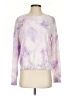 Fate 100% Cotton Tie-dye Purple Pullover Sweater Size S - photo 1