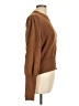 French Connection Solid Brown Pullover Sweater Size L - photo 4