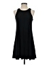 Veronica M. Solid Black Casual Dress Size S - photo 1