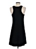 Veronica M. Solid Black Casual Dress Size S - photo 2