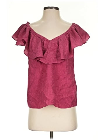 Rebecca Taylor Sleeveless Silk Top (view 1)