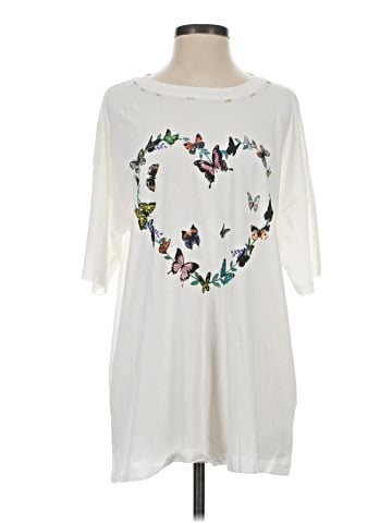 Vintage Canvas 3/4 Sleeve T-Shirt (view 1)