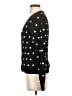 Theory Polka Dots Black Wool Cardigan Size S - photo 5