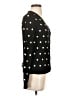 Theory Polka Dots Black Wool Cardigan Size S - photo 4