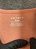Carter's 100% Cotton Orange 3/4 Sleeve Blouse 0-3 MO / 3 MO - photo 3