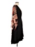 Single Dress Black Kimono Size L - photo 4