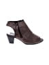 Munro American Brown Ankle Boots Size 5 1/2 (wide) - photo 1