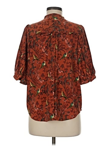 Maeve by Anthropologie 3/4 Sleeve Blouse (view 2)