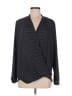 Ann Taylor 100% Polyester Black Long Sleeve Blouse Size M - photo 1