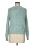 Pink Rose Teal Pullover Sweater Size M - photo 1