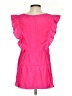 Umgee 100% Polyester Pink Sleeveless Blouse Size S - photo 2