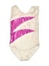 Assorted Brands Metallic Ivory One Piece Swimsuit Size 120 cm / US 6X - photo 1