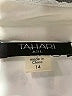 Tahari 100% Polyester White Cocktail Dress Size 14 - photo 7