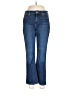 NYDJ Hearts Blue Jeans Size 10 - photo 1