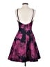 Xscape Floral Purple Cocktail Dress Size 4 - photo 2