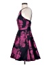 Xscape Floral Purple Cocktail Dress Size 4 - photo 5