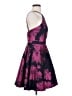 Xscape Floral Purple Cocktail Dress Size 4 - photo 4