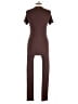 MATTE Collection 100% Cotton Brown Jumpsuit Size L - photo 2
