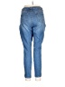 Hannah Solid Blue Jeans Size 12 - photo 2