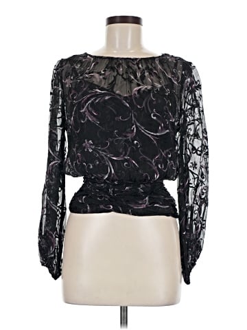 White House Black Market Long Sleeve Blouse (view 1)