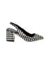 ASOS Houndstooth Black Heels Size 4 - photo 1