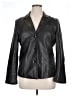 Wilsons Leather 100% Leather Black Blazer Size XL (estimated) - photo 1